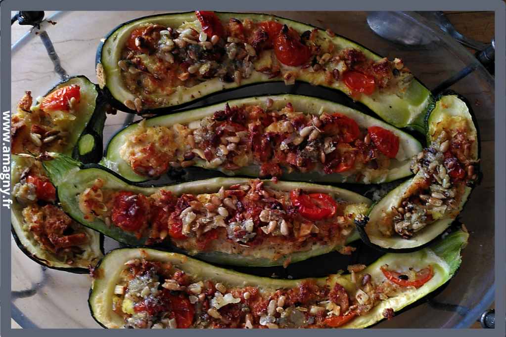 Courgettes Ottolenghi