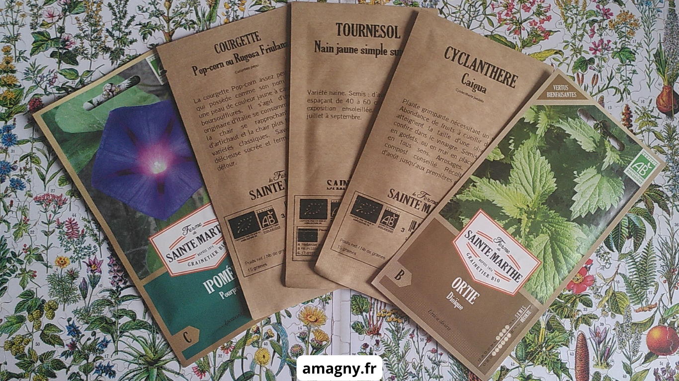 sachets de graines