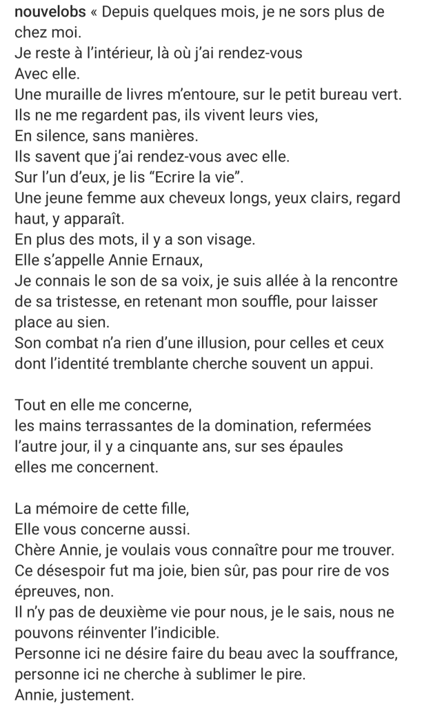 texte judith godreche Nouvel Obs