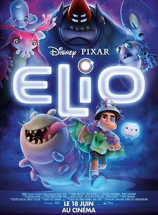 affiche dessin animé Elio des studios Pixar